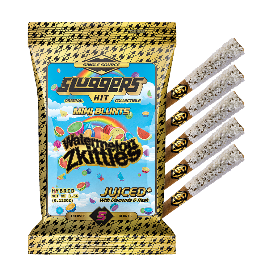 Mini Blunt 0.7g 5 Pack Watermelon Zkittles Hybrid