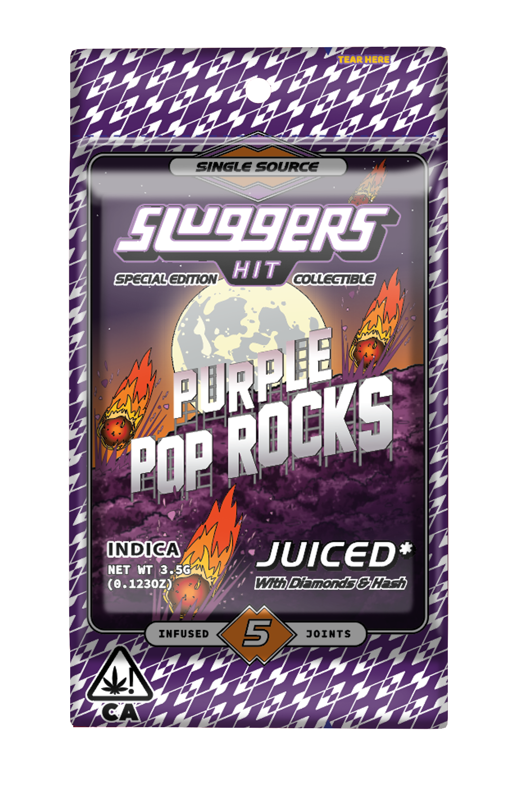 Juiced 5pk Purple Pop Rocks