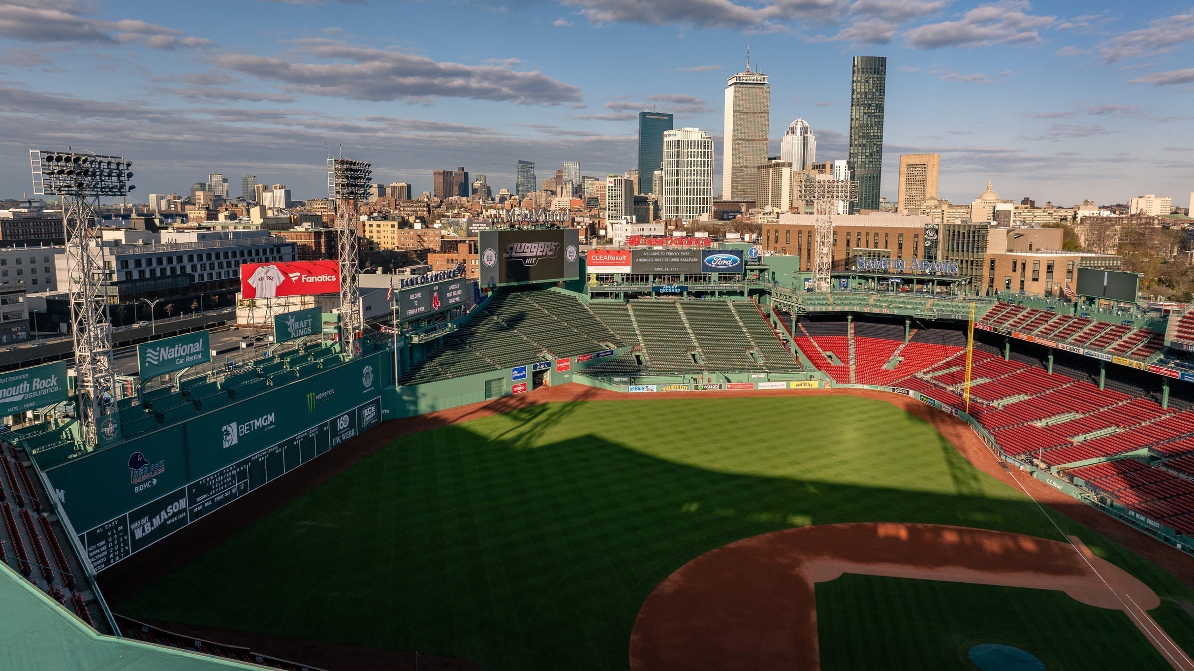 Sluggers Takes Fenway: with a Frolic in the Park