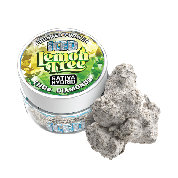 ICED Lemon Tree Sativa Jarred Infused Flower 3.5g