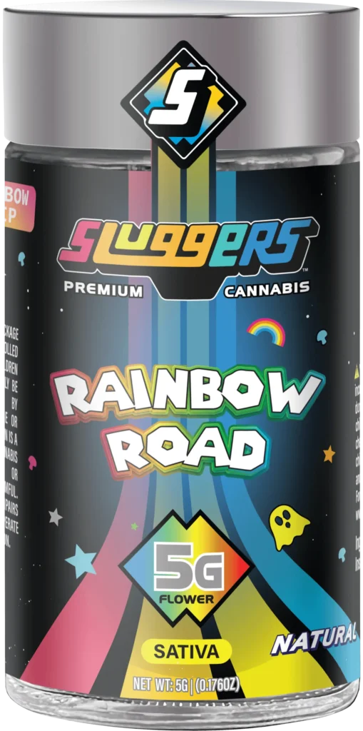 Jarred Flower 5g Rainbow Road Sativa