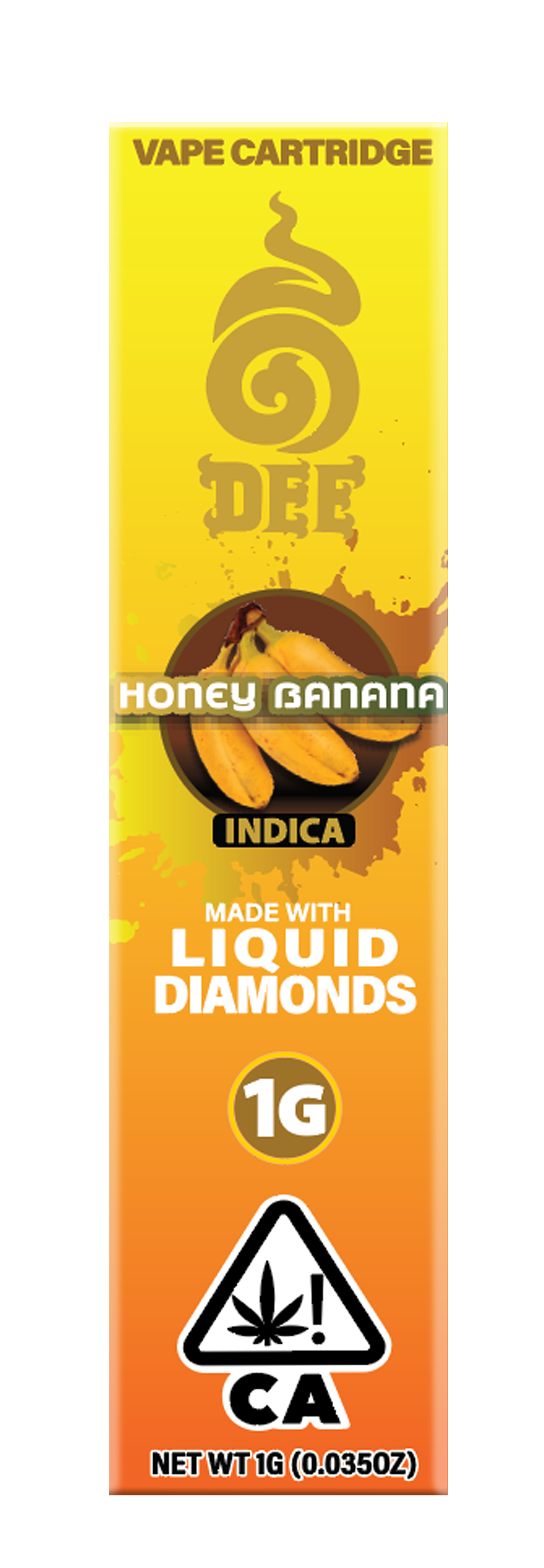 Dee Honey Banana Vape Cartridge 1g
