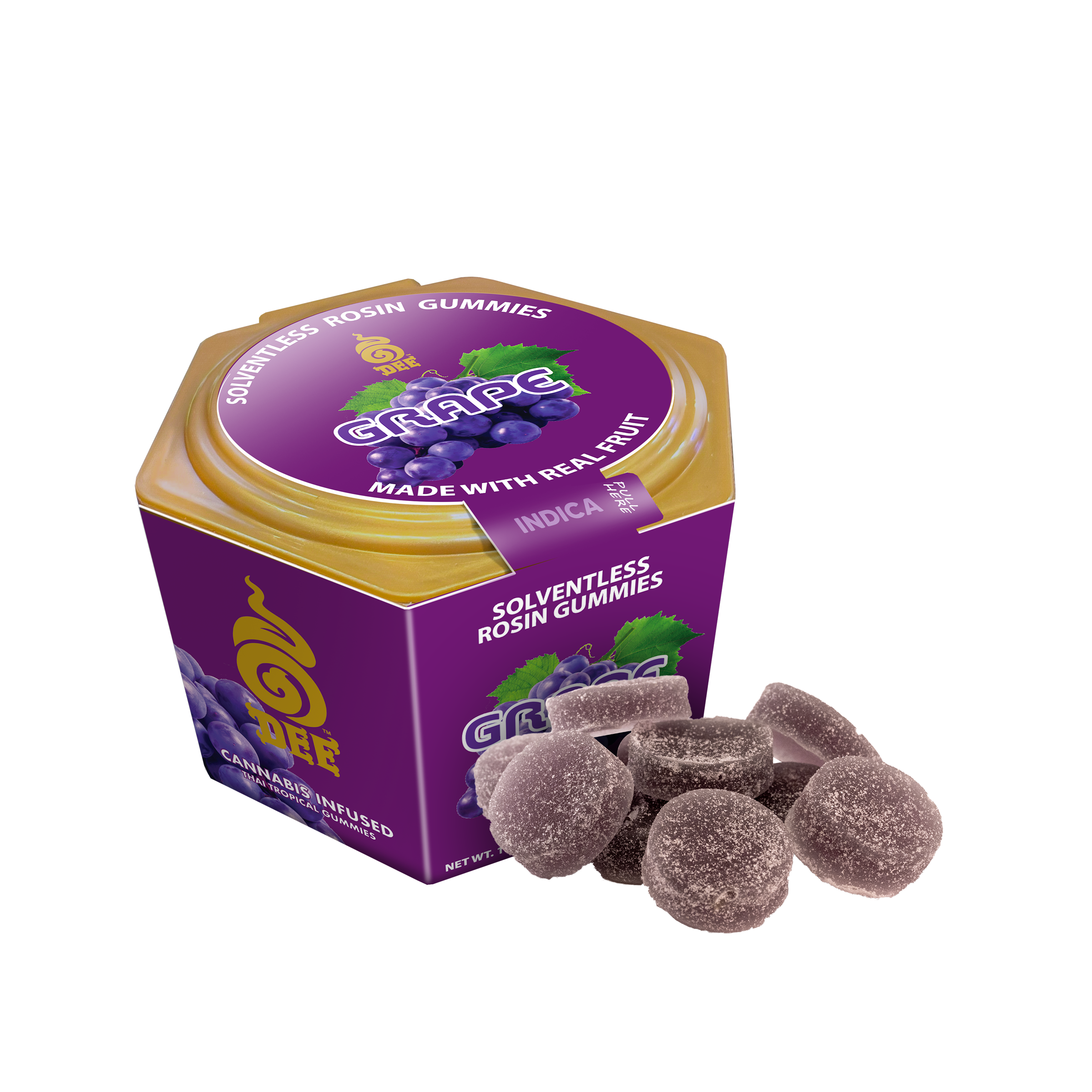 Dee Grape Gummies 50mg 10pk