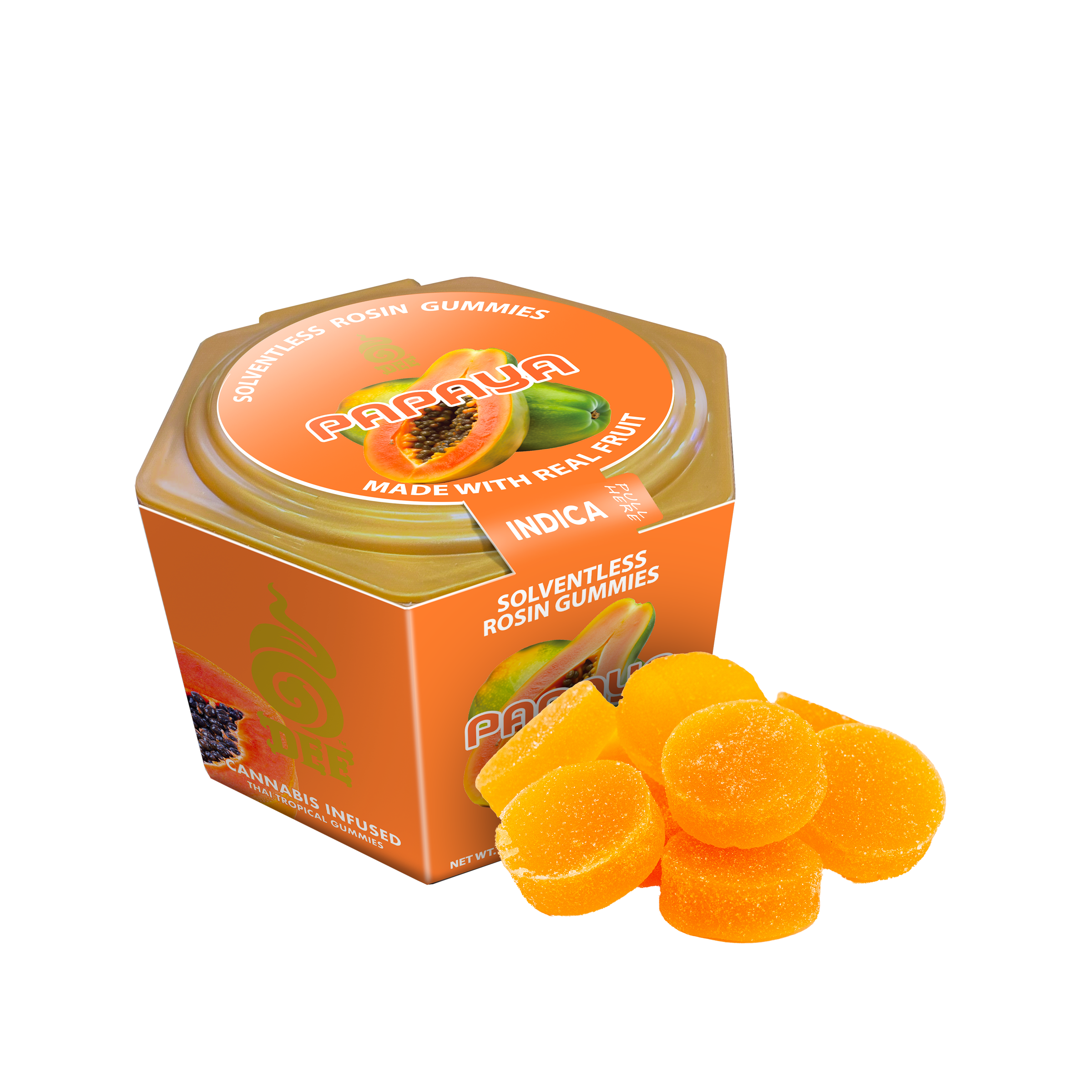 Dee Papaya Gummies 50mg 10pk