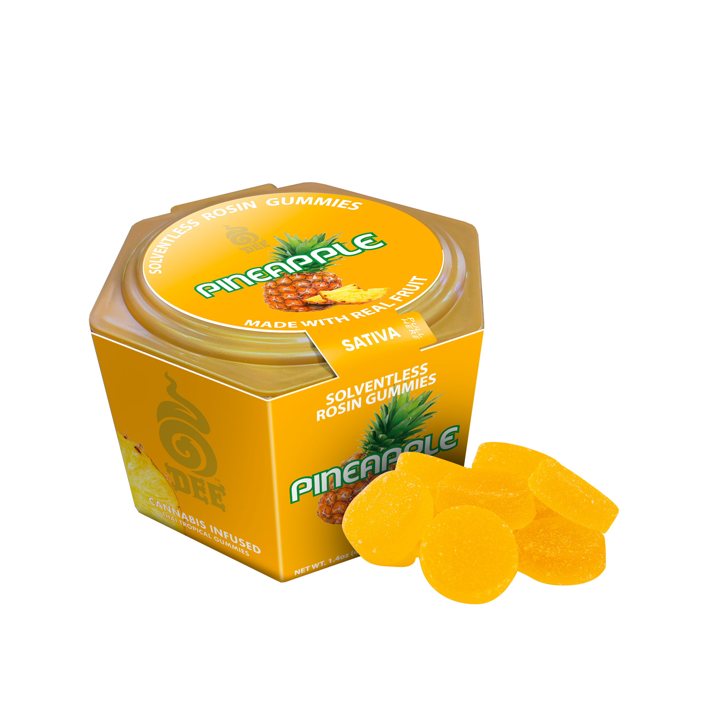 Dee Pineapple 50mg 10pk
