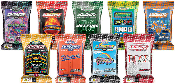 <p>JUICED* 5-PACK<br/>9 STRAINS</p>