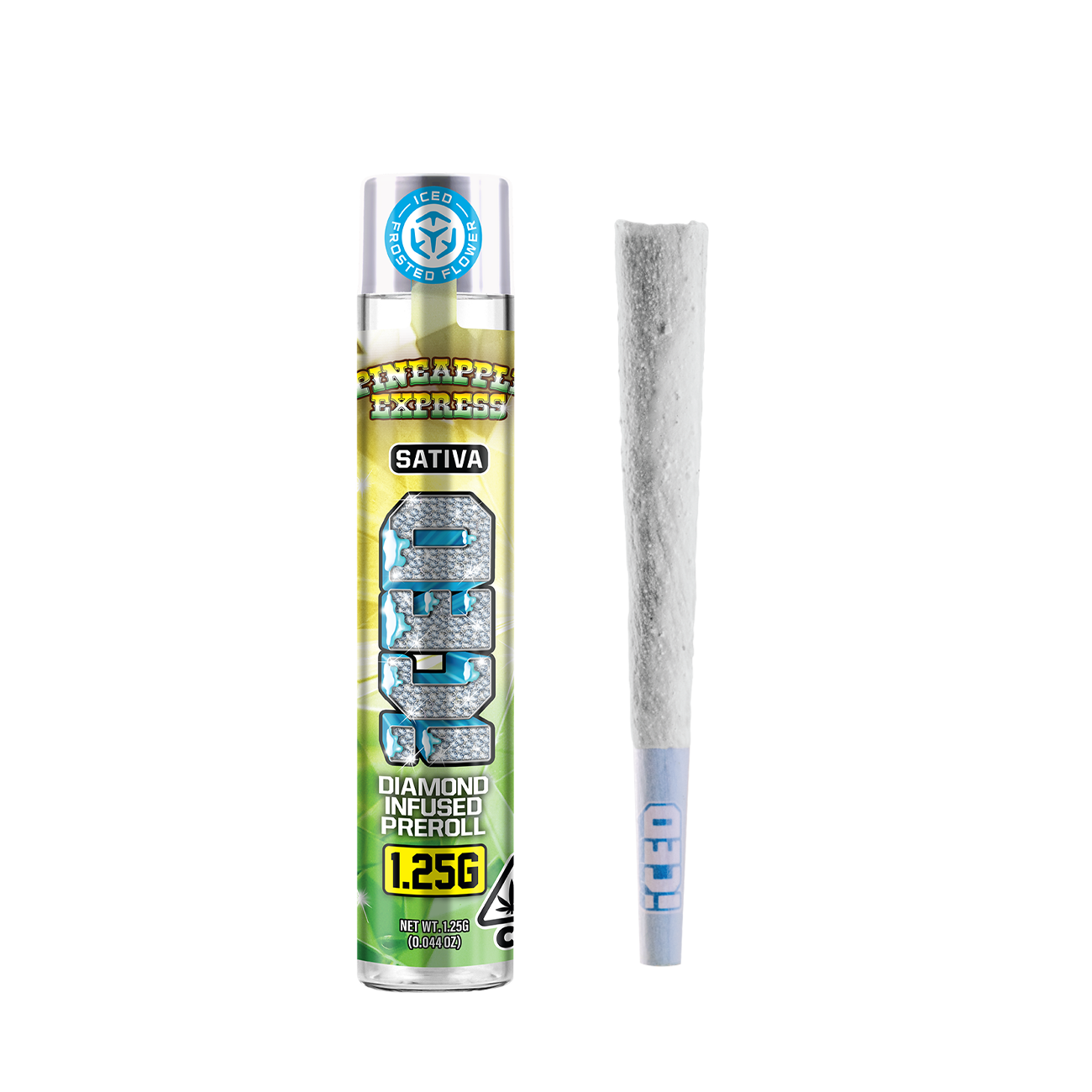 ICED Pineapple Express Infused Preroll 1.25g