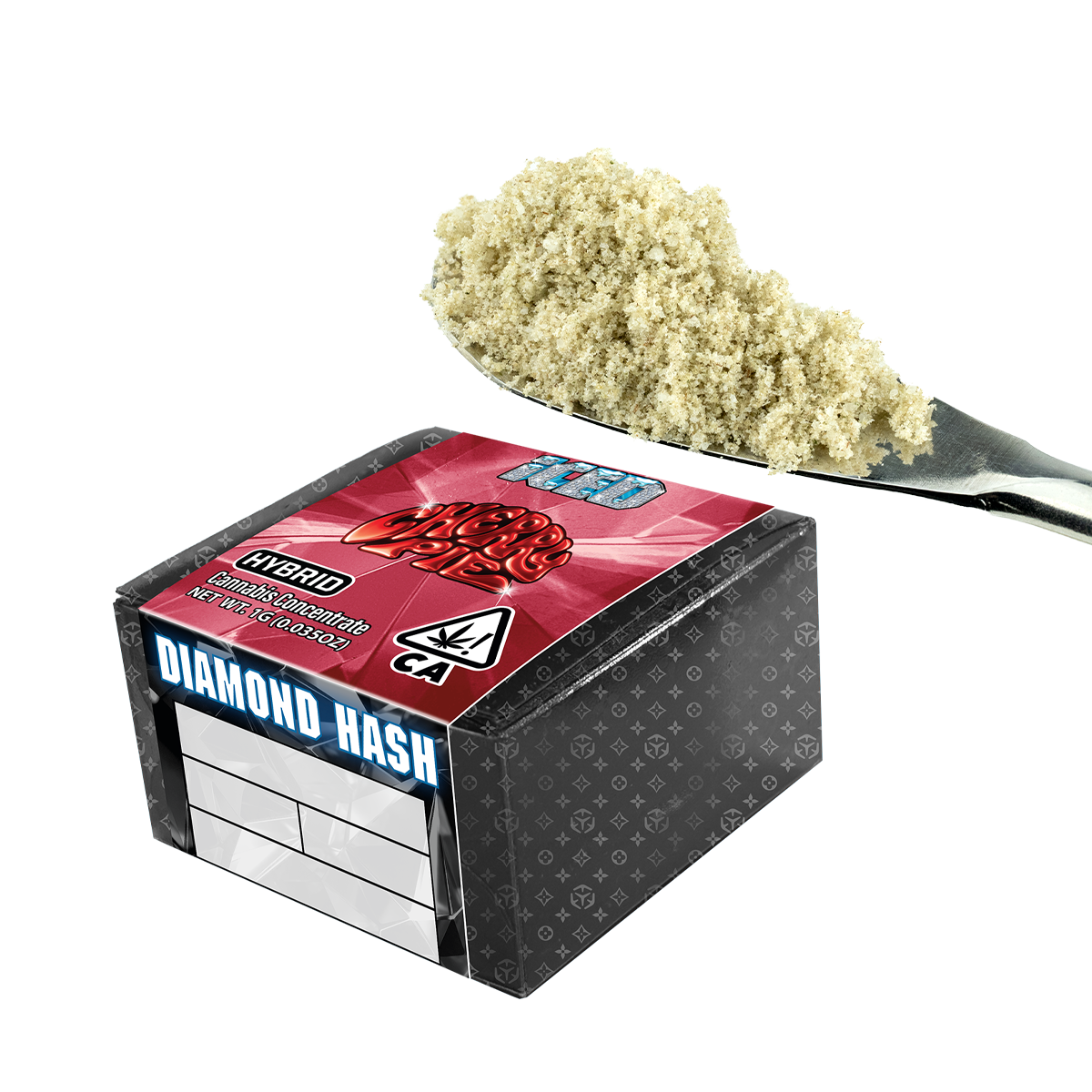 ICED Diamond Hash - 1g - Cherry Pie