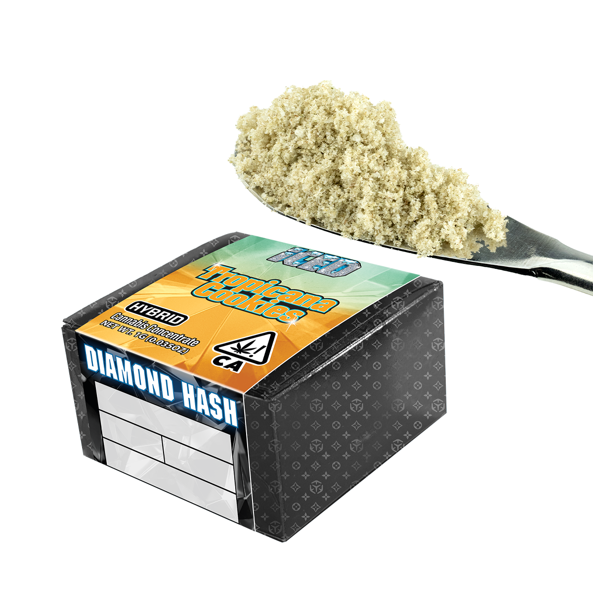 ICED Diamond Hash - 1g - Tropicana Cookies