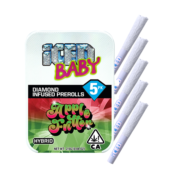 ICED Apple Fritter Infused Preroll 5pk