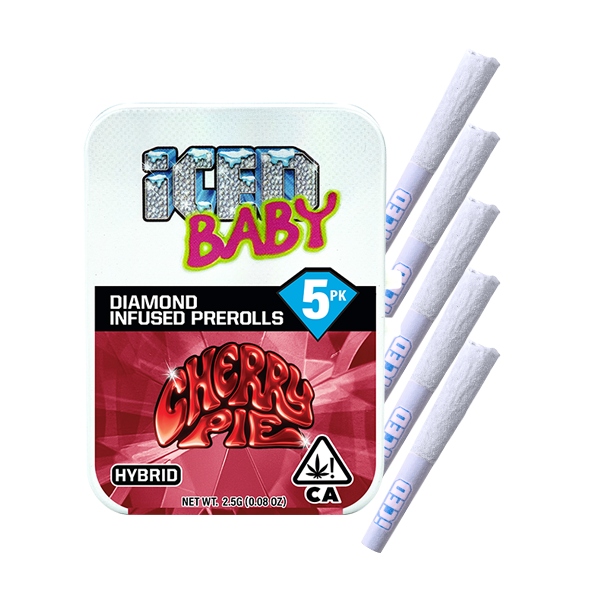 ICED Cherry Pie Infused Preroll 5pk