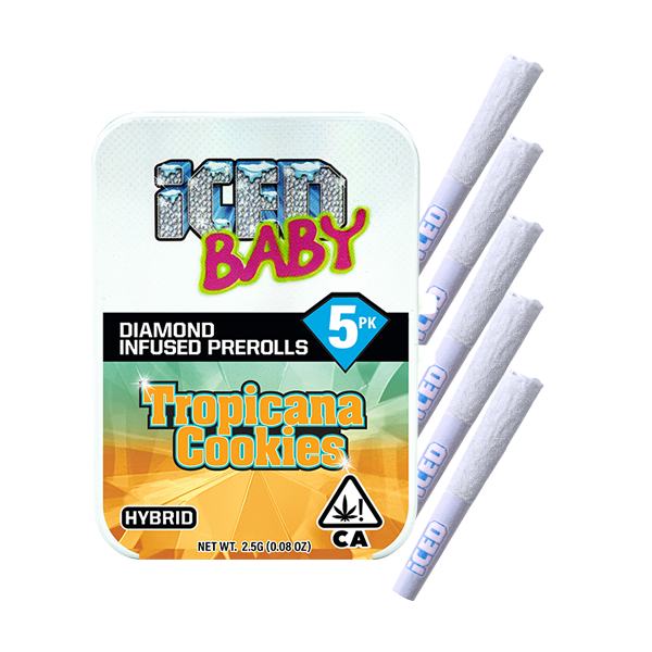 ICED Tropicana Cookies Infused Preroll 5pk