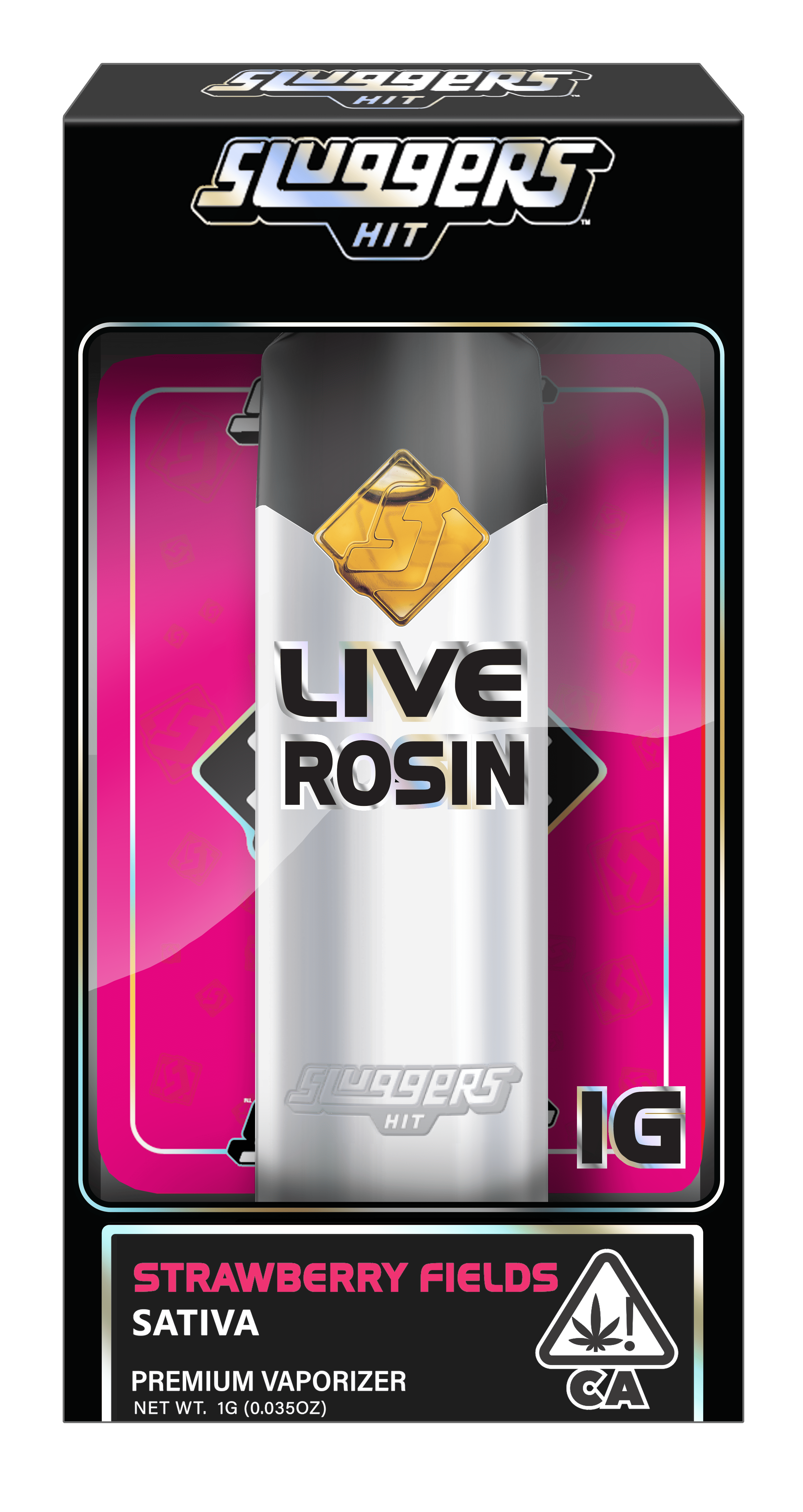 Strawberry Fields 1G Rosin Vape Sativa