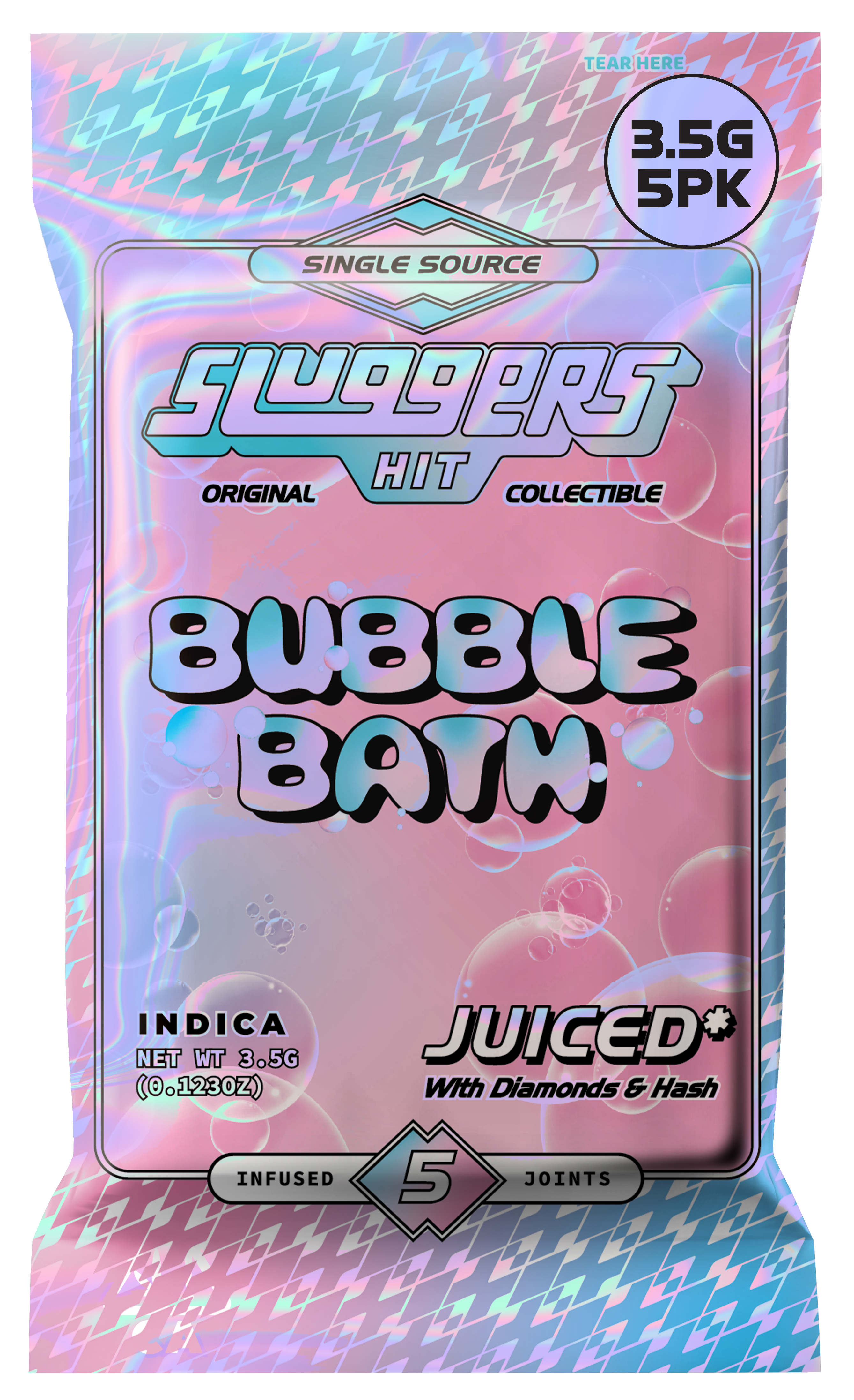 Bubble Bath Indica Juiced 5pk