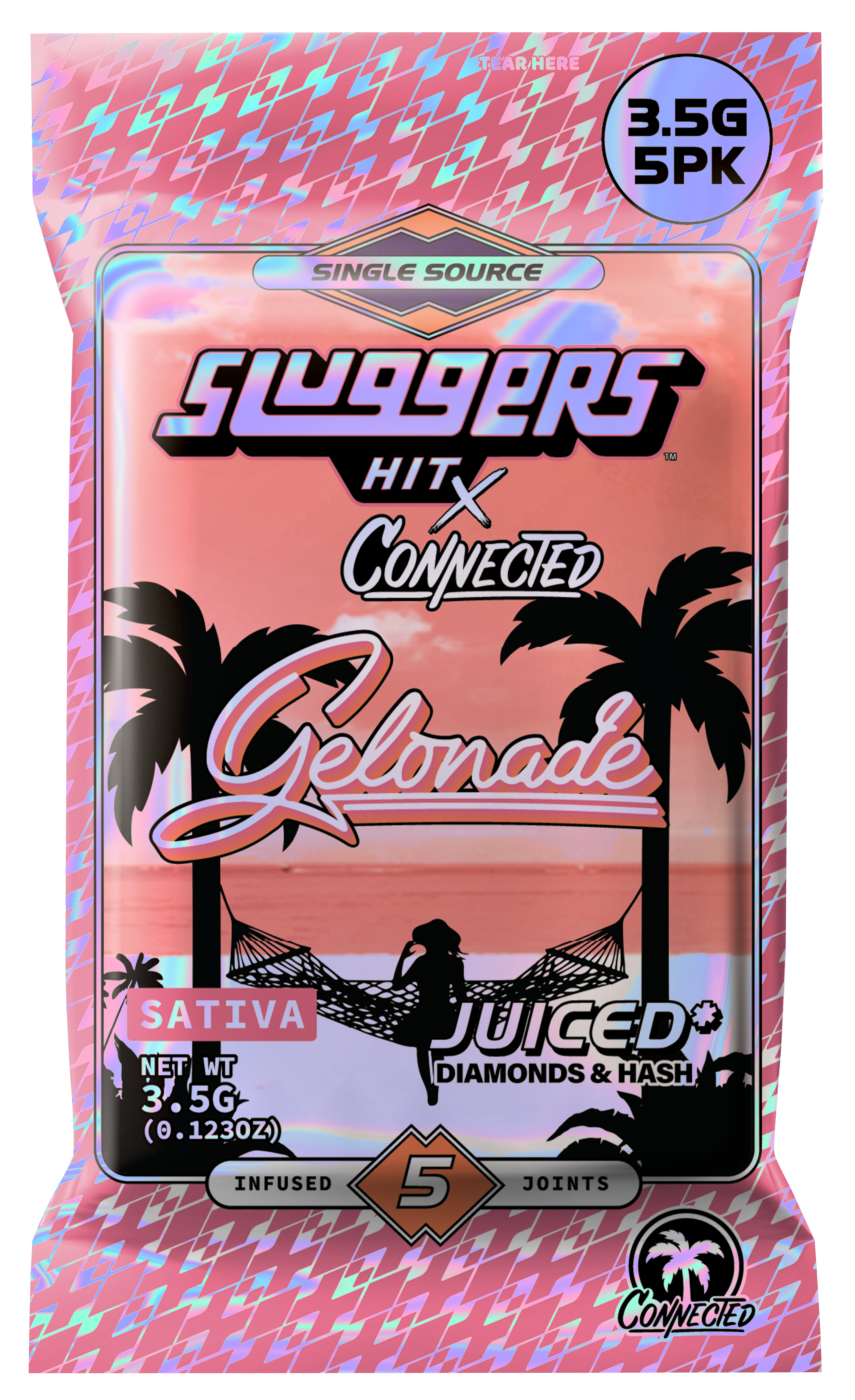 Gelonade Sativa Juiced 5pk