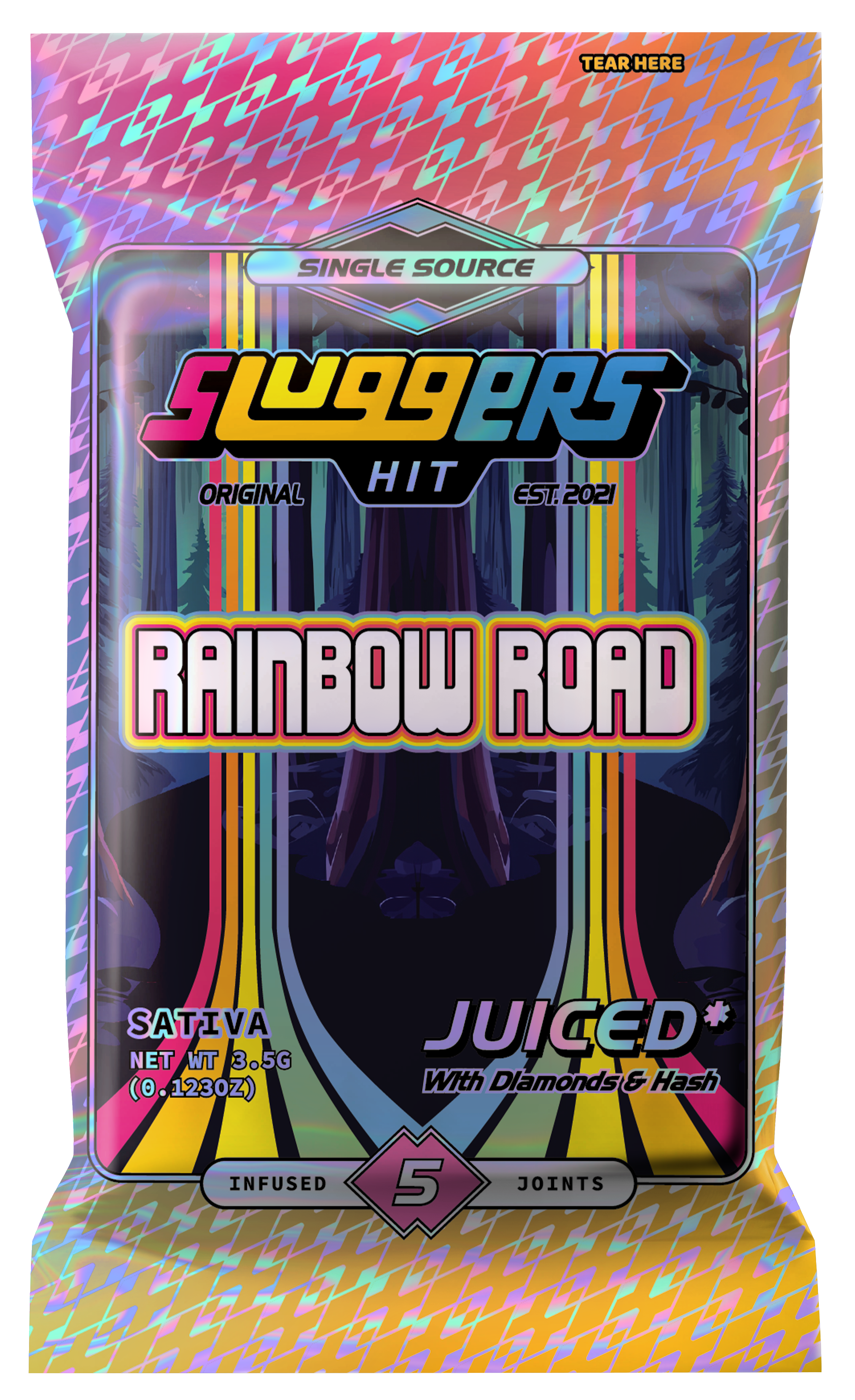 Rainbow Road Sativa Juiced 5pk
