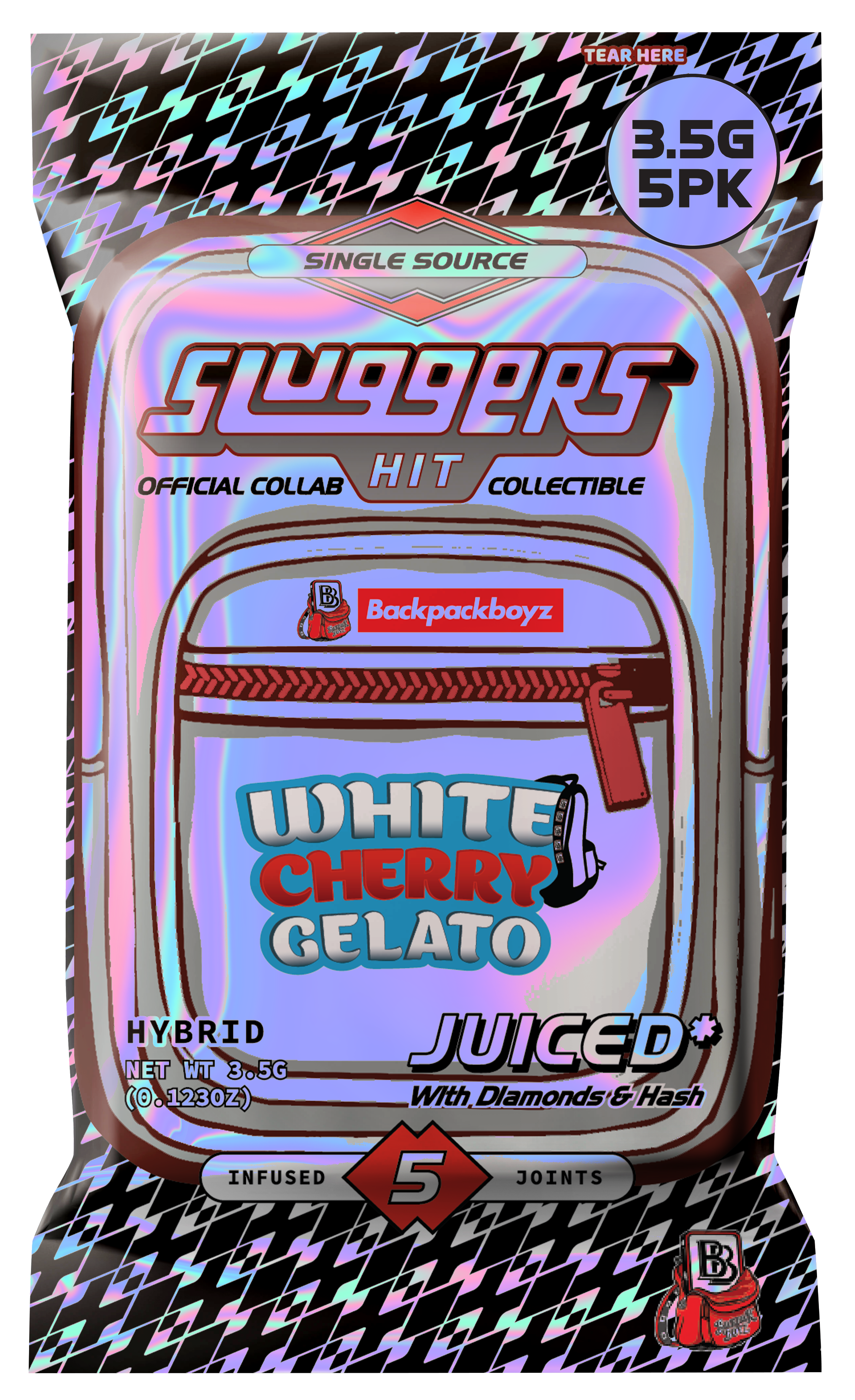 White Cherry Gelato Hybrid Juiced 5pk