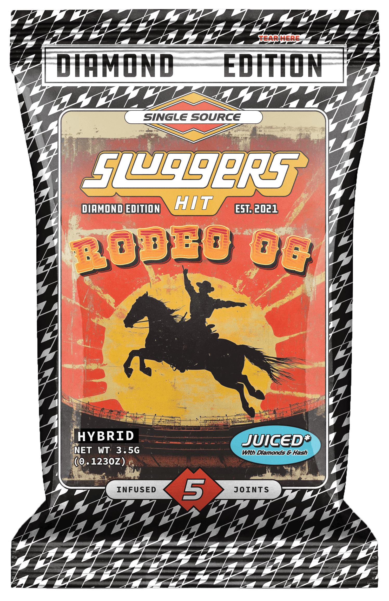 Rodeo OG Hybrid Juiced 5pk