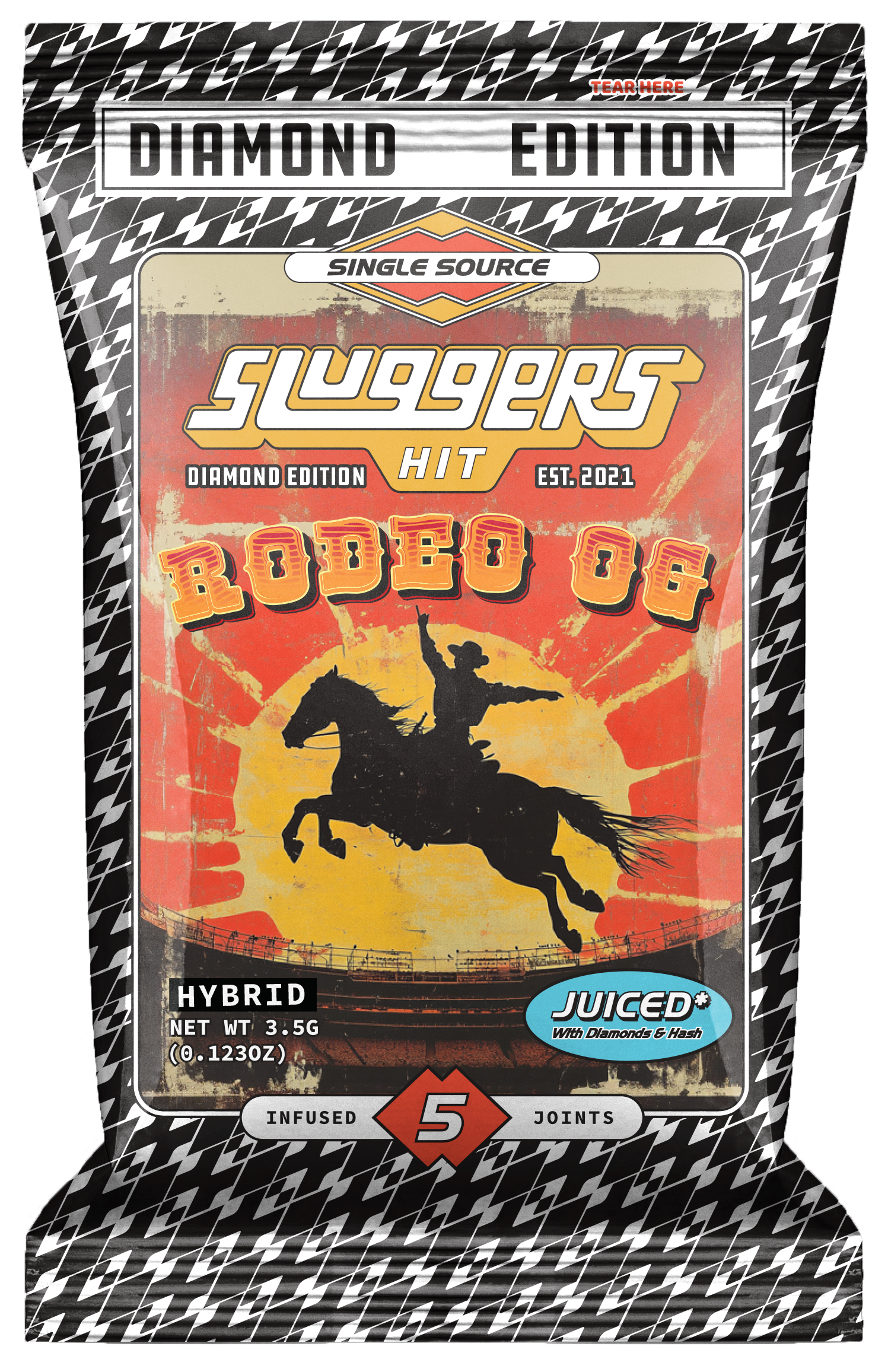 [AZ] Rodeo OG Hybrid Diamond Edition 5pk