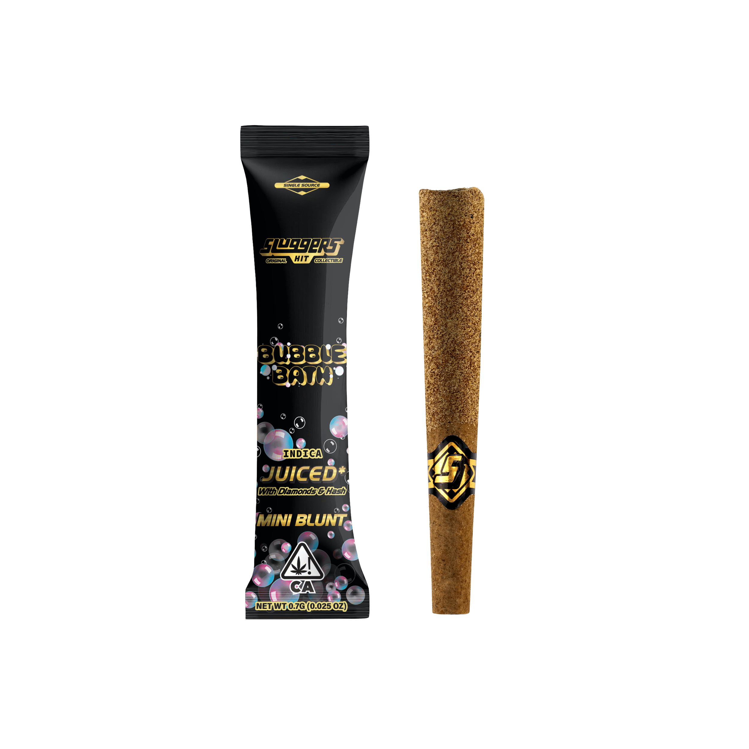 Bubble Bath Indica JUICED* 1pk Mini Blunt