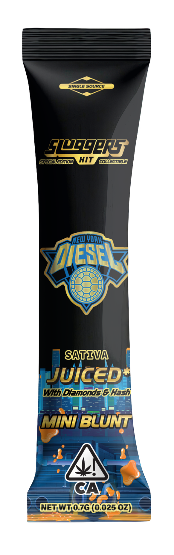 NYC Diesel Sativa JUICED* 1pk Mini Blunt
