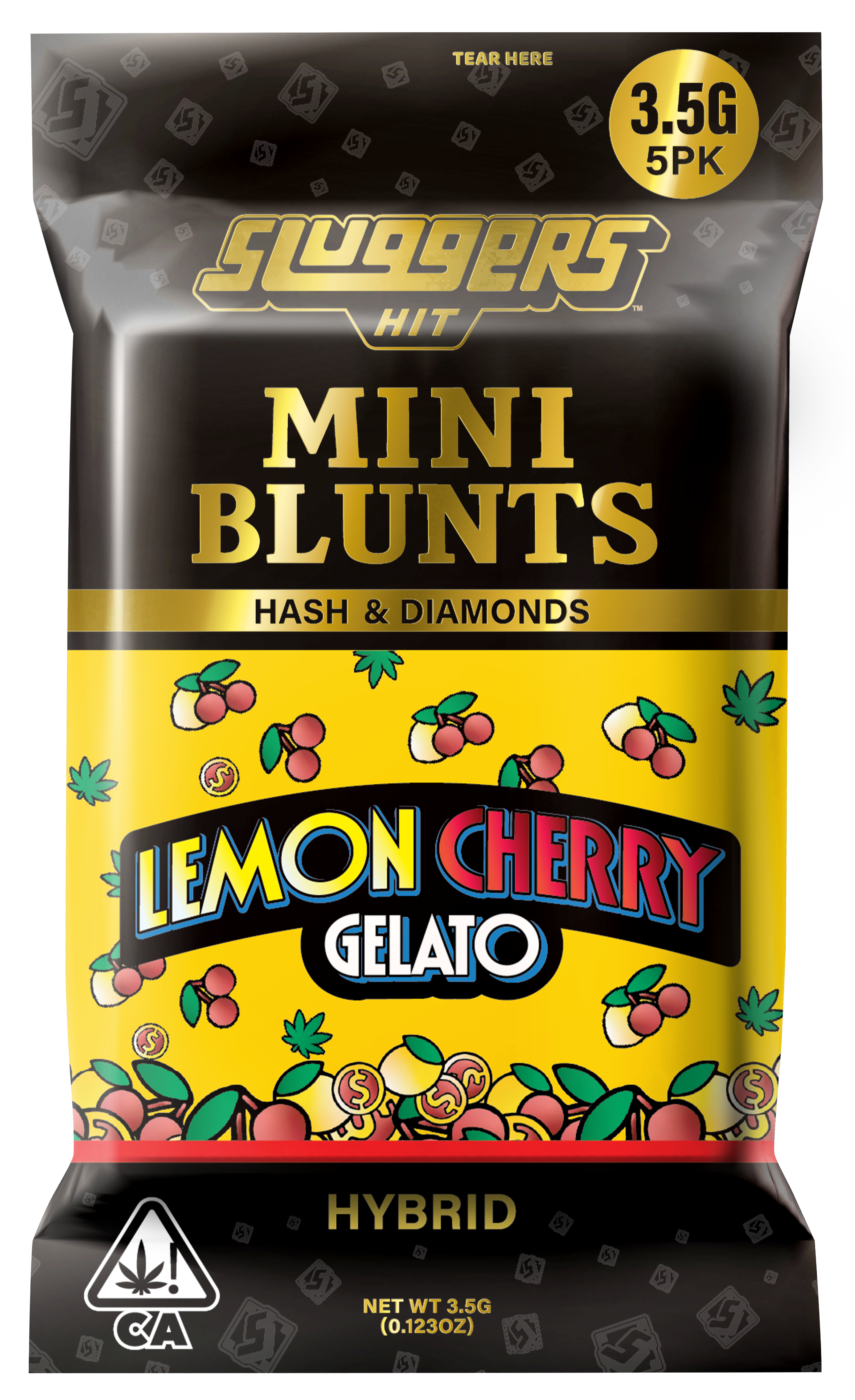 Lemon Cherry Gelato Hybrid JUICED* Mini Blunt 5pk