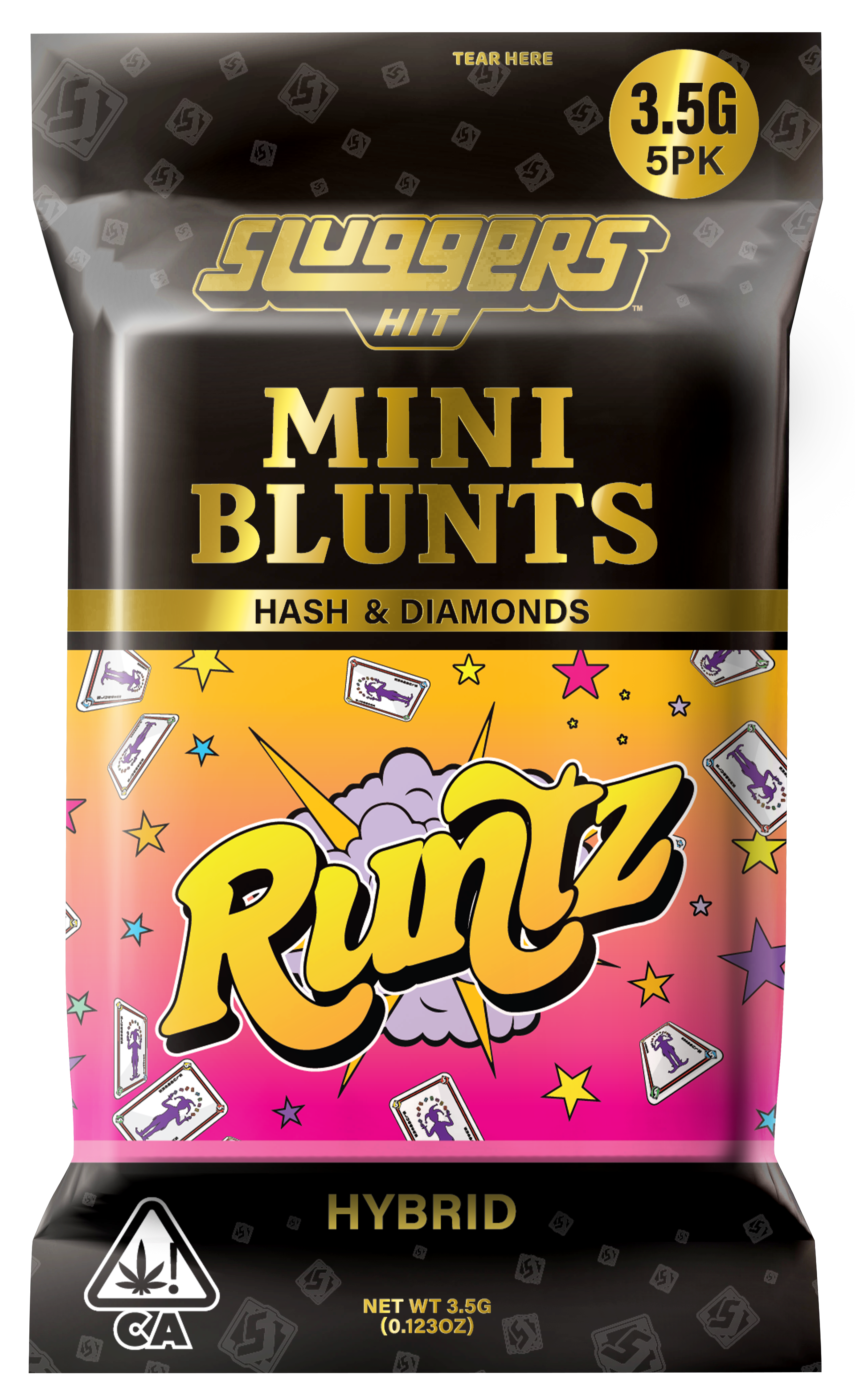Runtz Hybrid JUICED* Mini Blunt 5pk