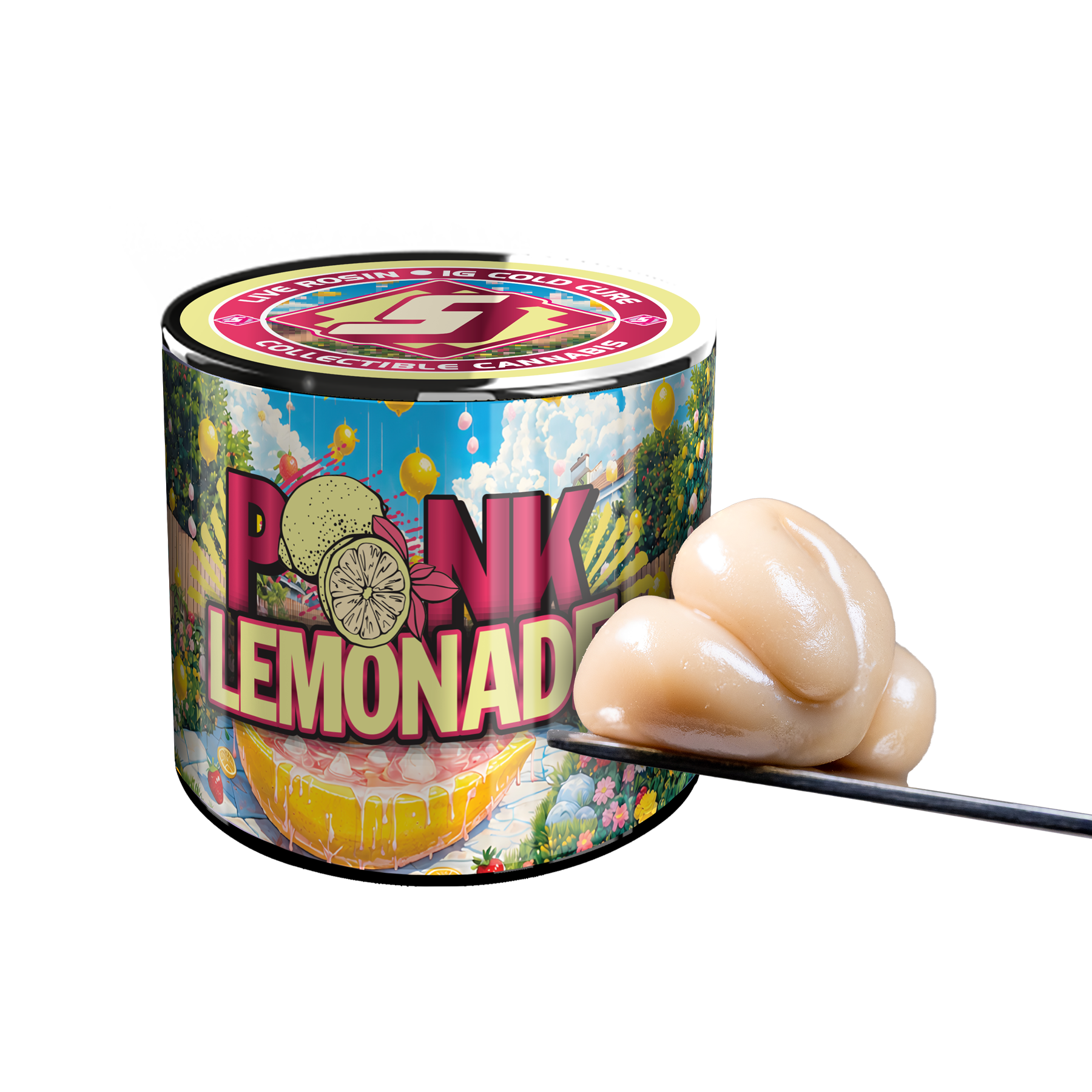 Pink Lemonade Hybrid 1g Live Rosin