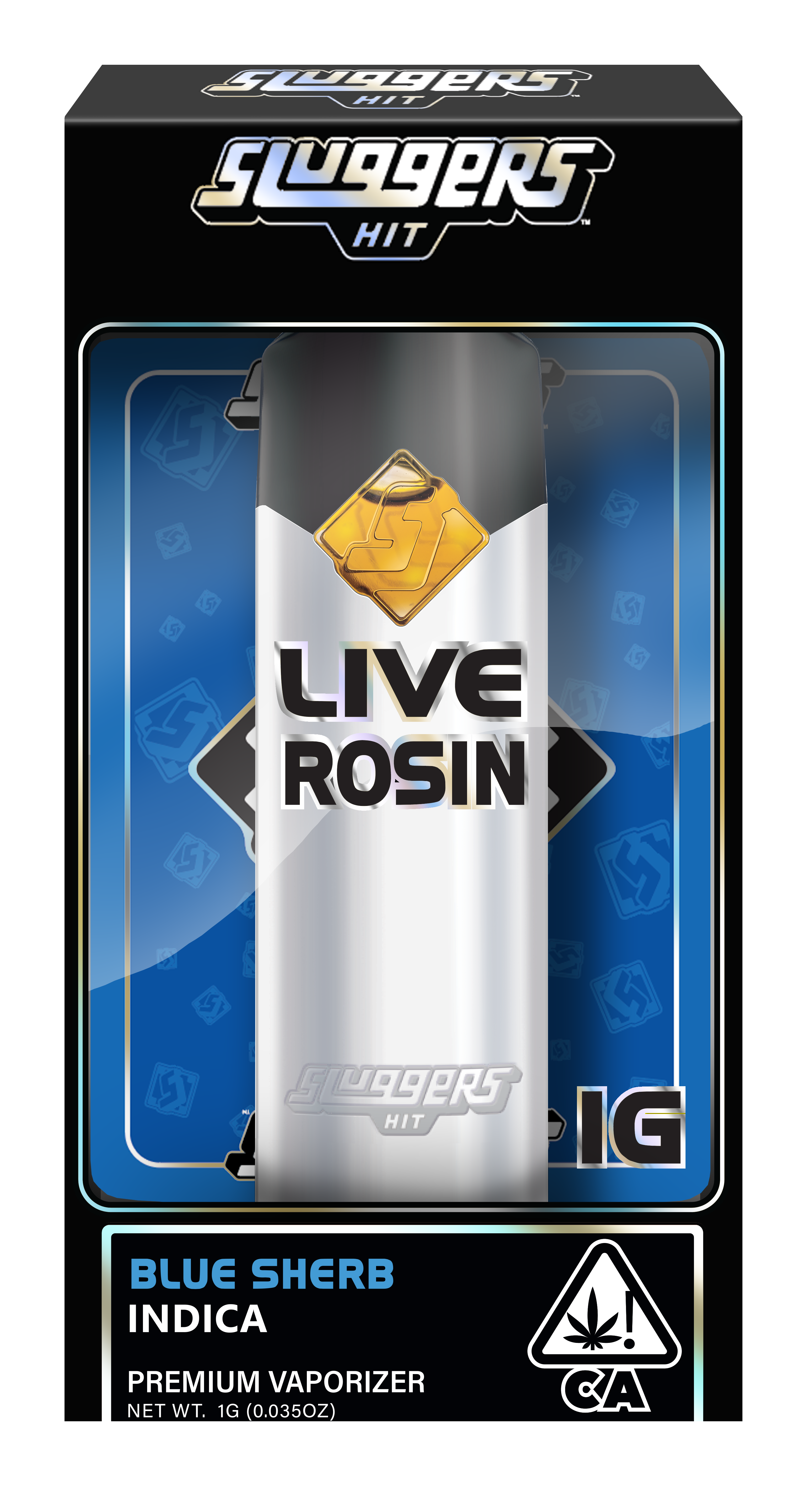 Blue Sherb Indica 1g Rosin Vape