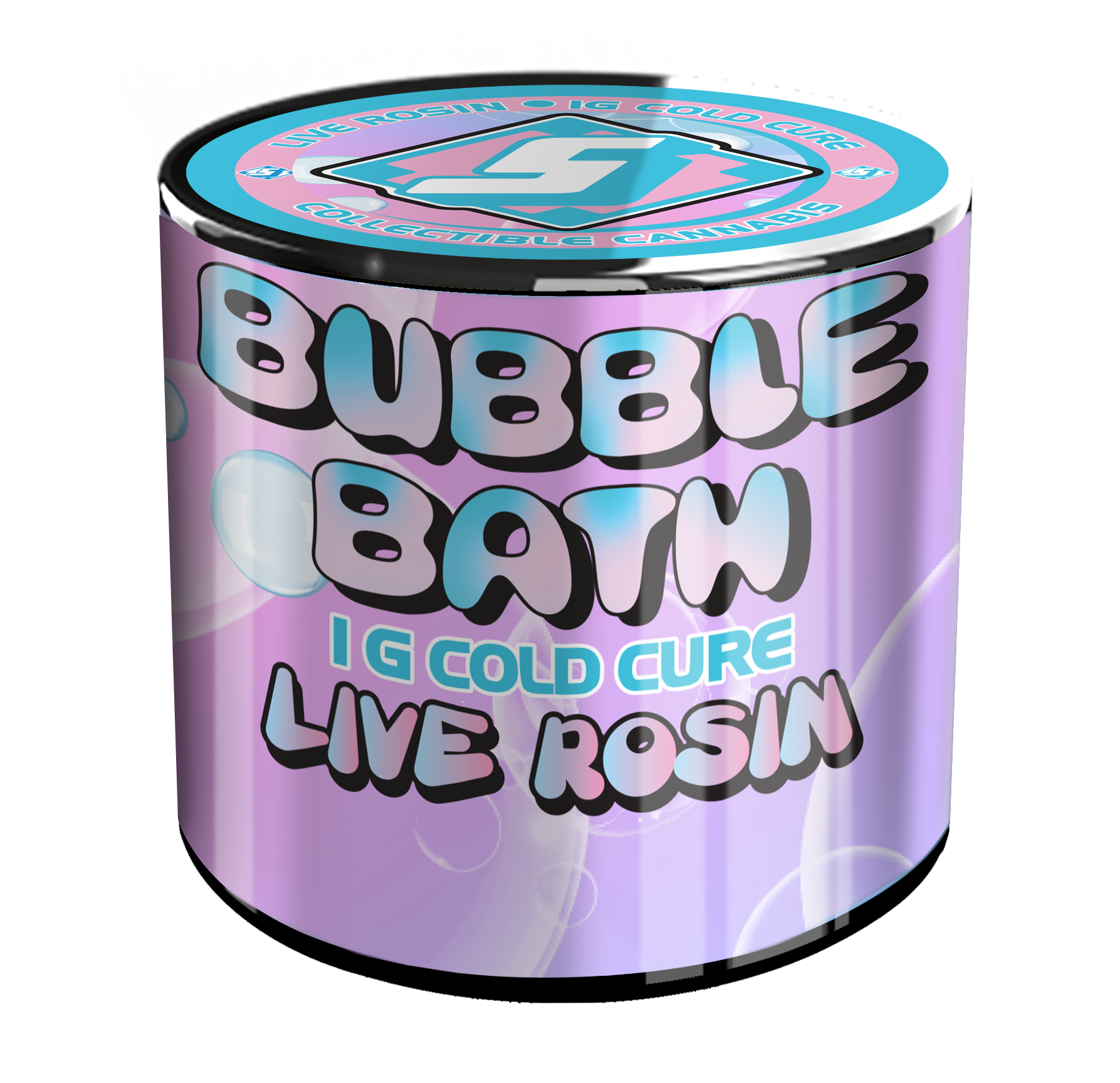 Sluggers - Packaged Concentrate - 1g - Live Rosin - Bubble Bath - V2