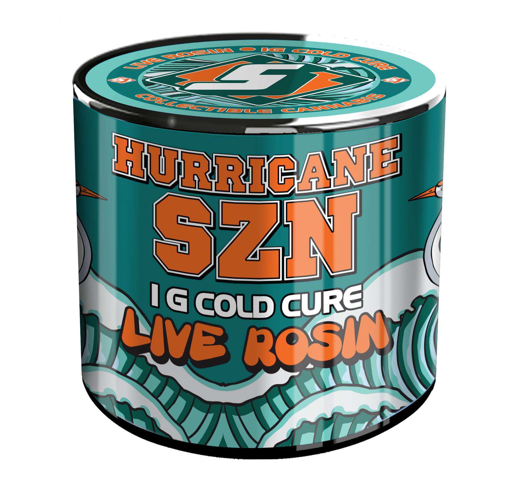 Sluggers - Packaged Concentrate - 1g - Live Rosin - Hurricane SZN - V2