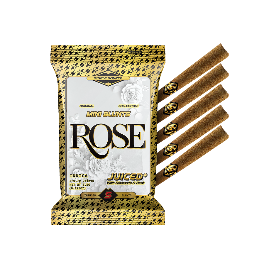Rose Indica Mini Blunt 5pk