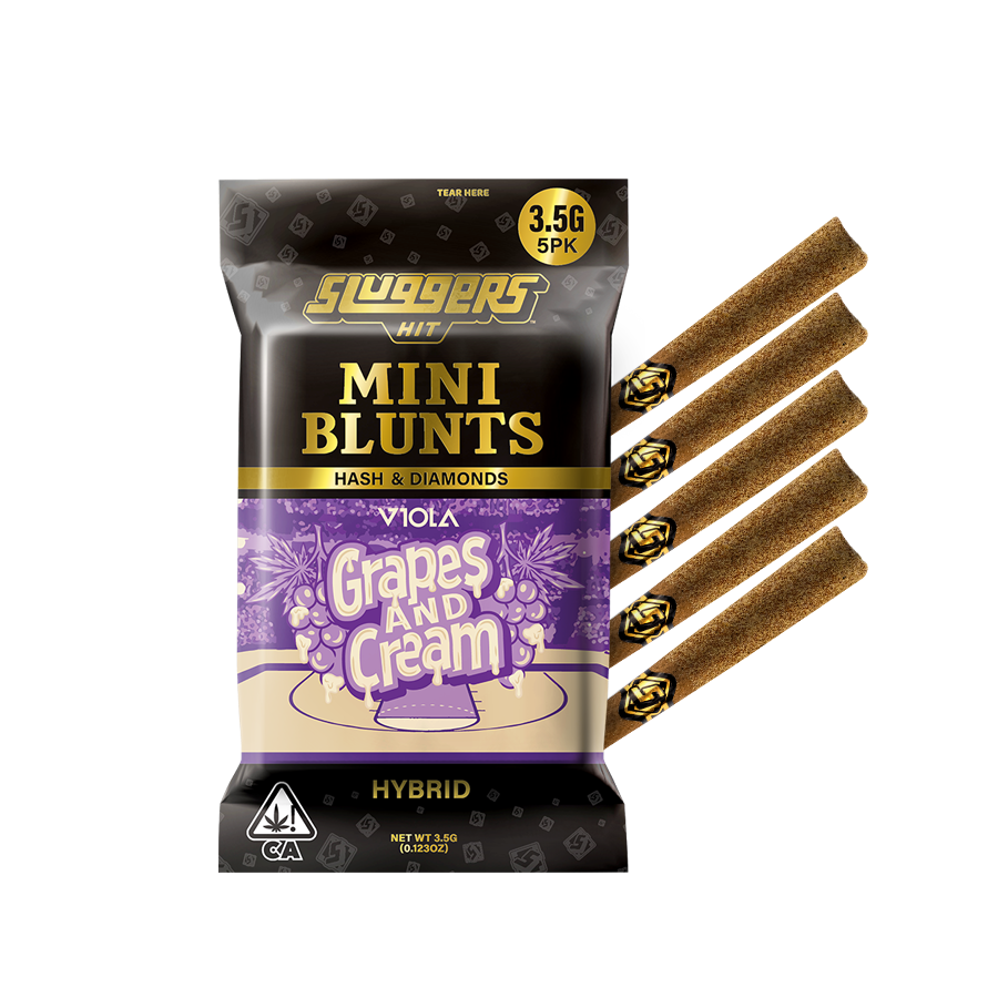 Grapes & Cream Hybrid JUICED* Mini Blunt 5pk