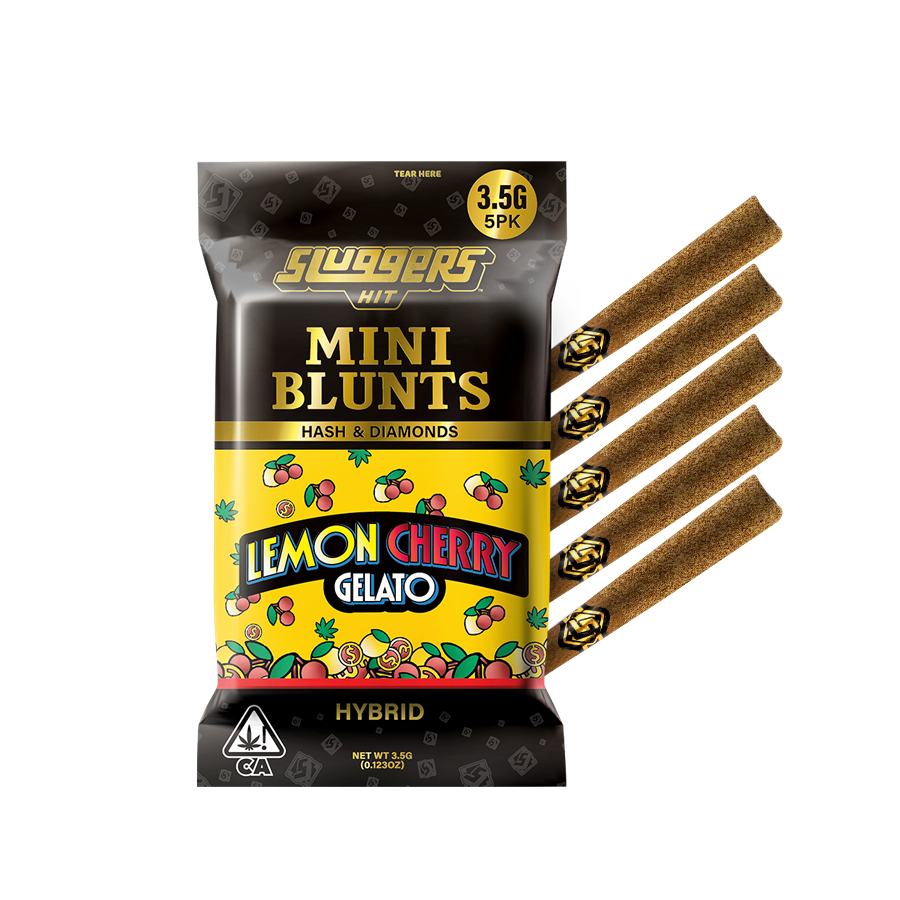 Lemon Cherry Gelato Hybrid JUICED* Mini Blunt 5pk