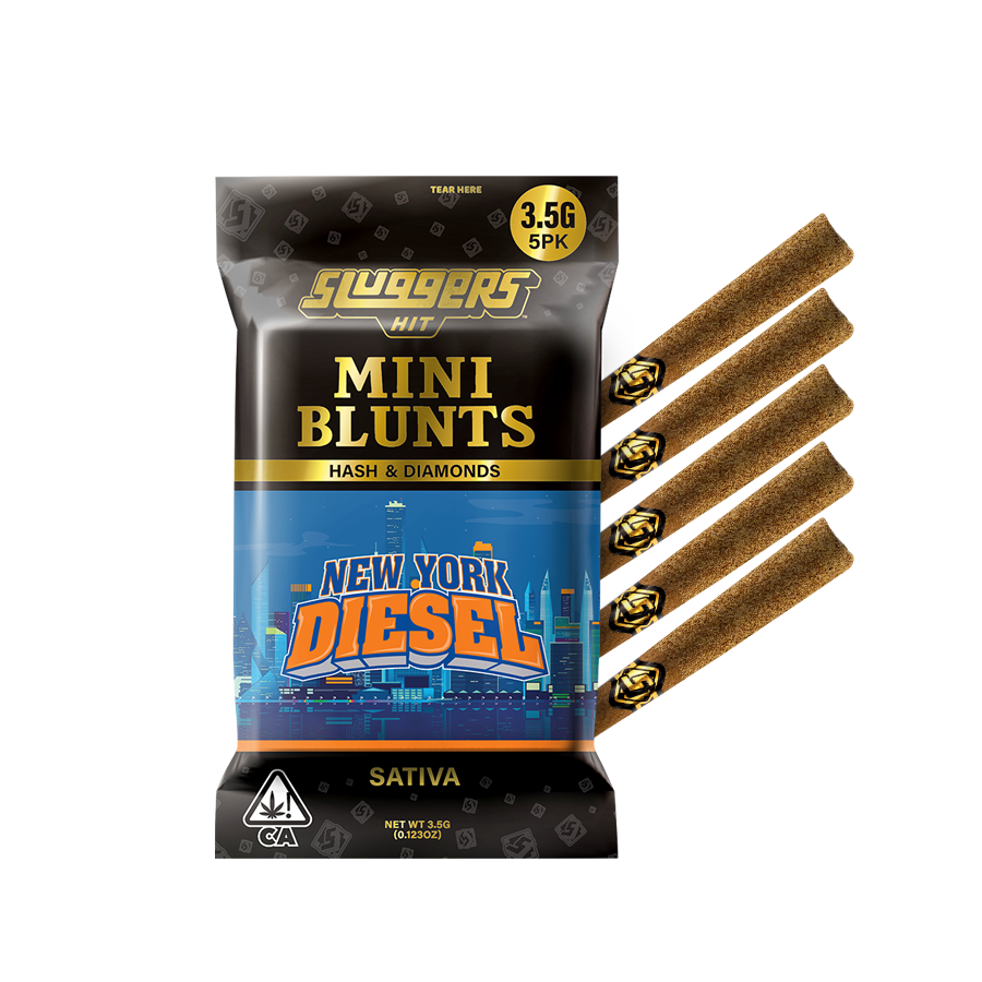 NYC Diesel Sativa JUICED* Mini Blunt 5pk