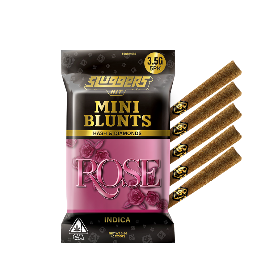 Rose Indica JUICED* Mini Blunt 5pk