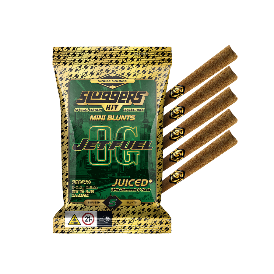 Jet Fuel OG Indica Mini Blunts 5pk