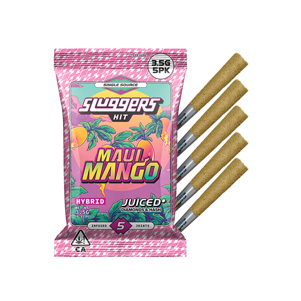 Sluggers Maui Mango JUICED* 5pk