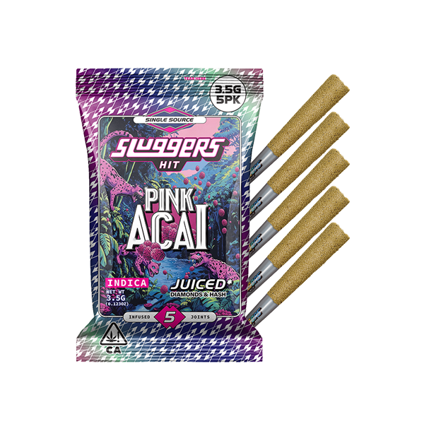Sluggers Pink Acai JUICED* Diamond Edition 5pk