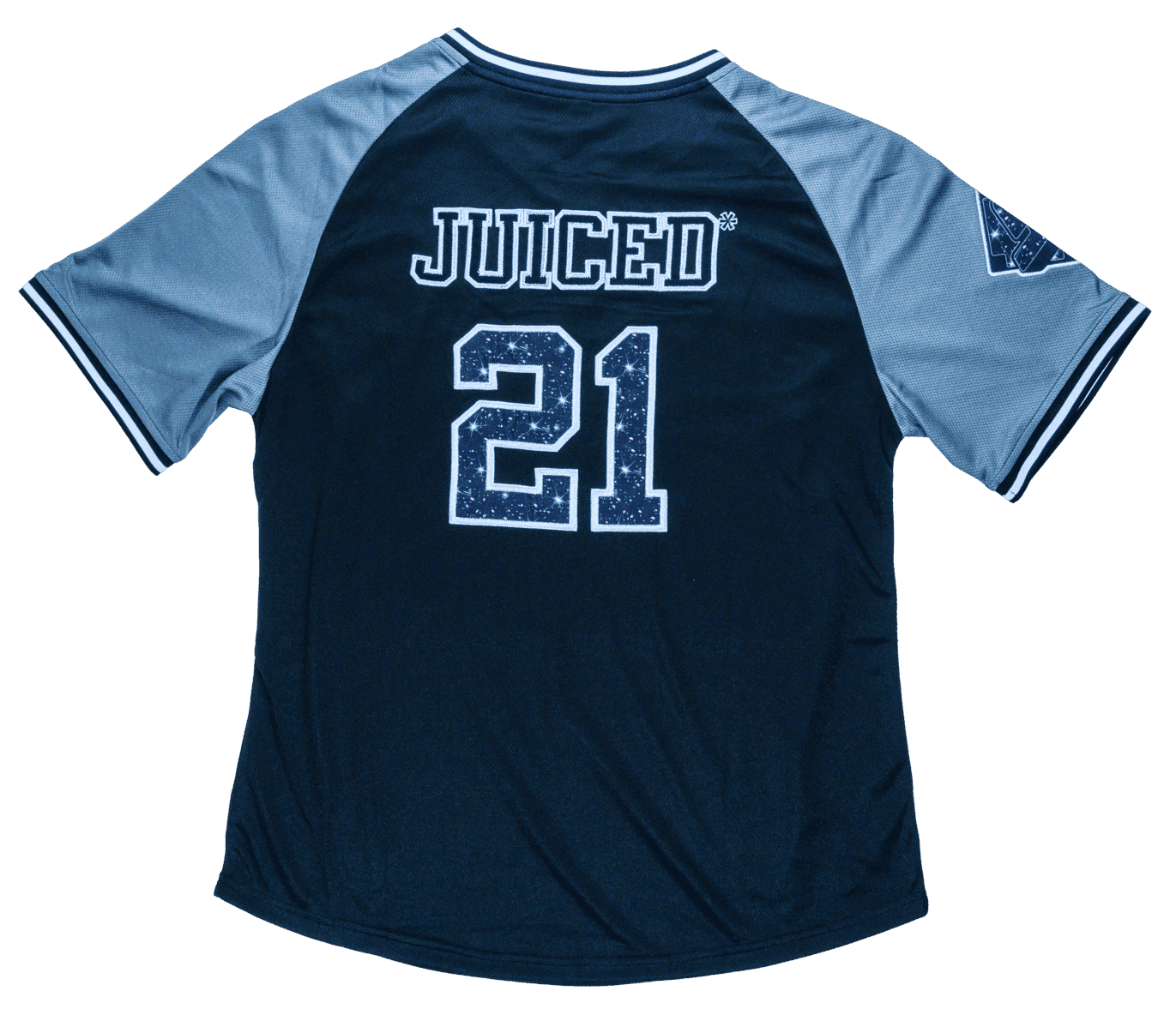 Blackout Galaxy Baseball Jersey