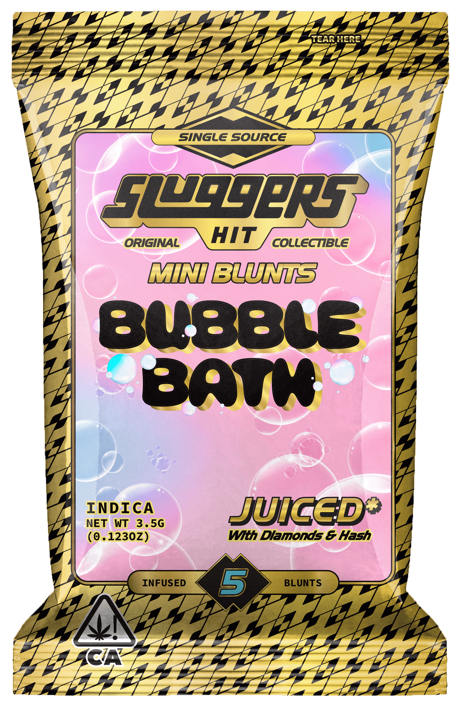Bubble Bath Indica Mini Blunt 5pk