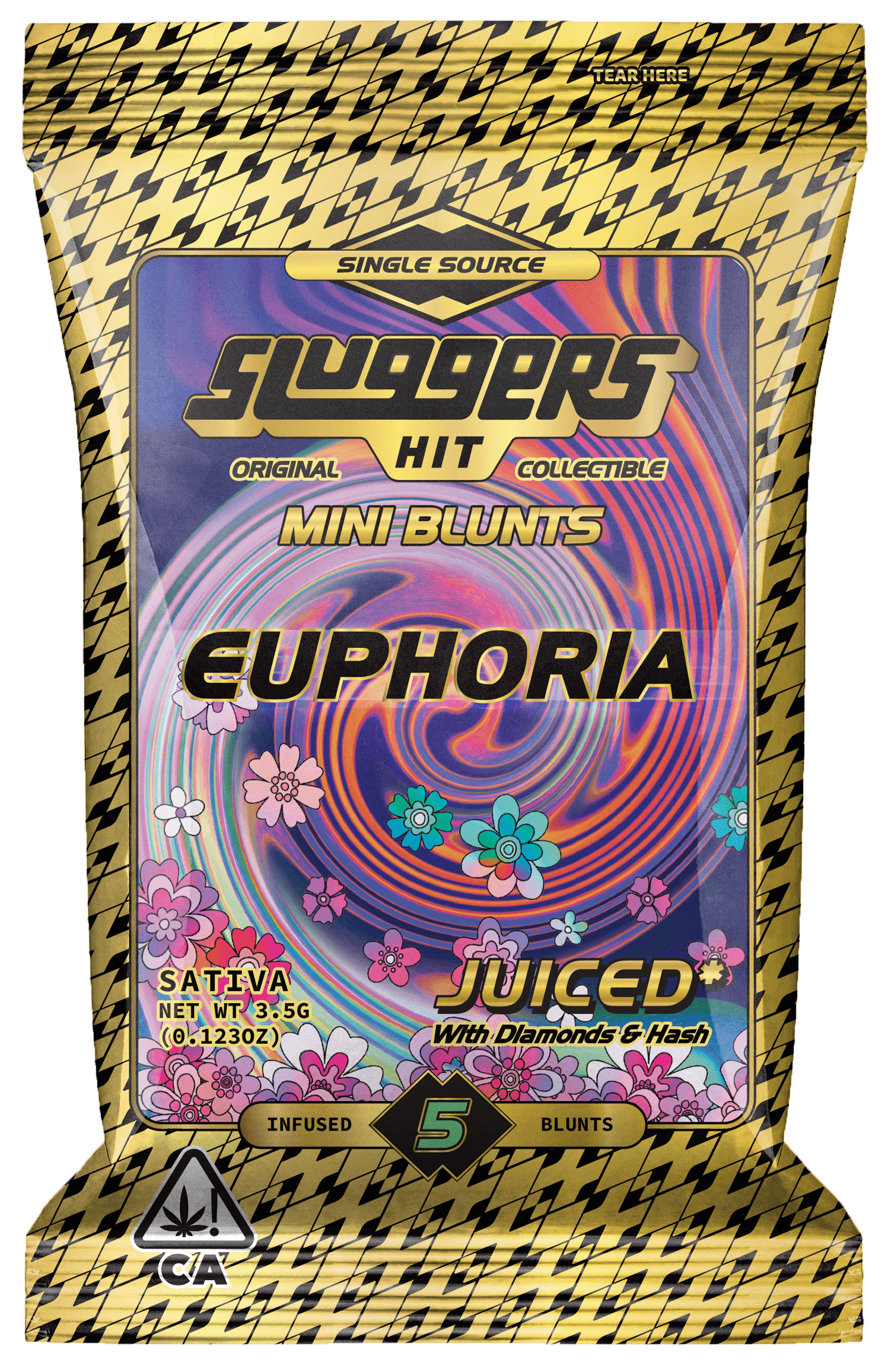 Euphoria Sativa Mini Blunt 5pk