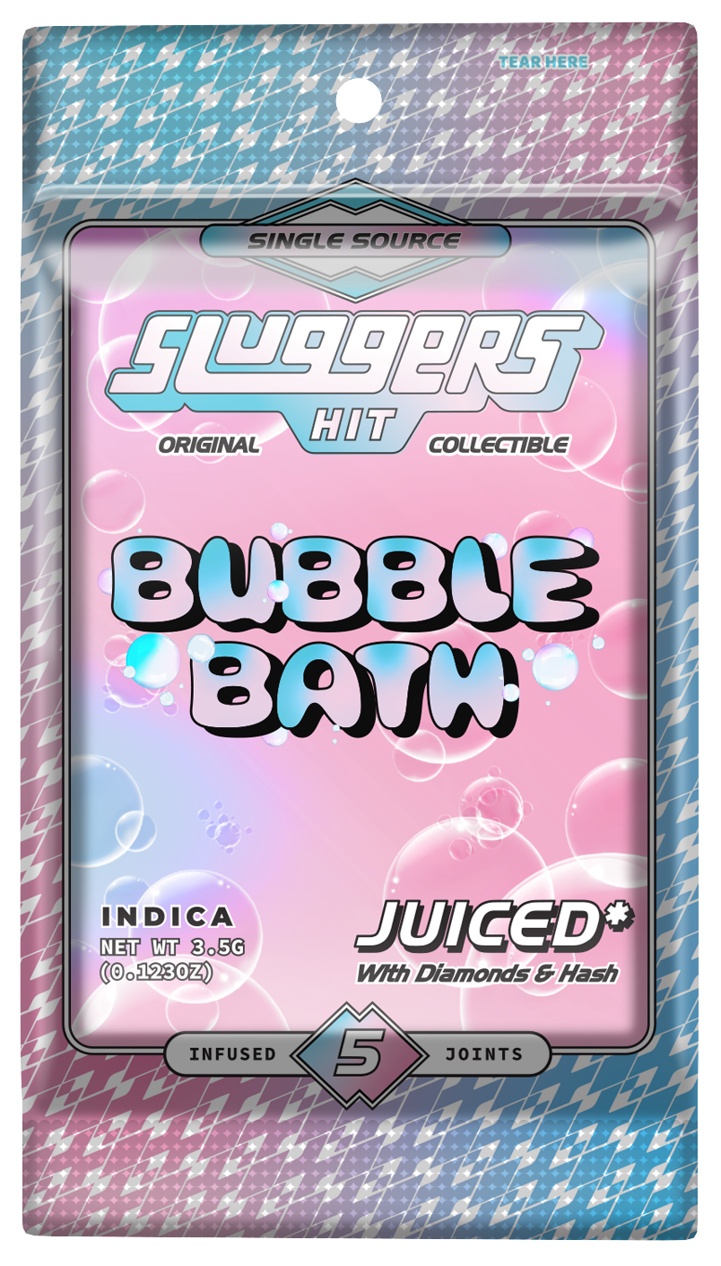 [AZ] Sluggers - Infused Preroll - 0.7g 5pk - Indica - Bubble Bath