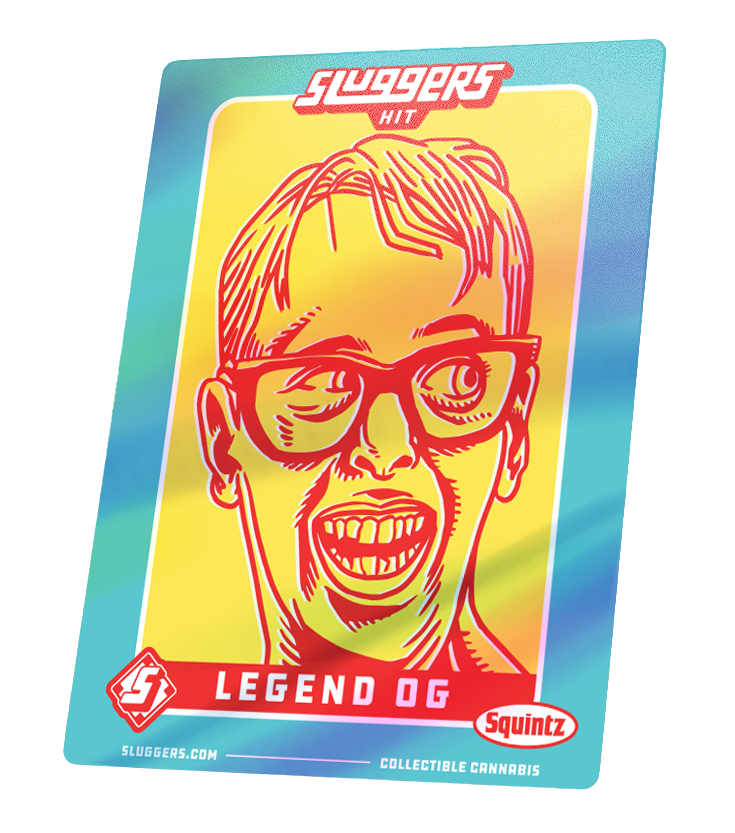 LEGEND OG (Squintz x Chauncey Leopardi Collab) Diamond Edition Indica Juiced 5pk
