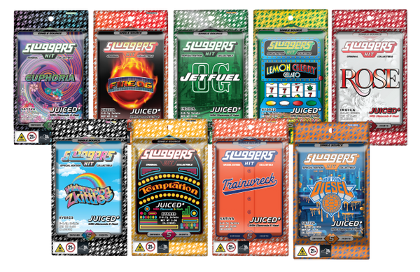 <p>JUICED* 5-PACK<br/>9 STRAINS</p>