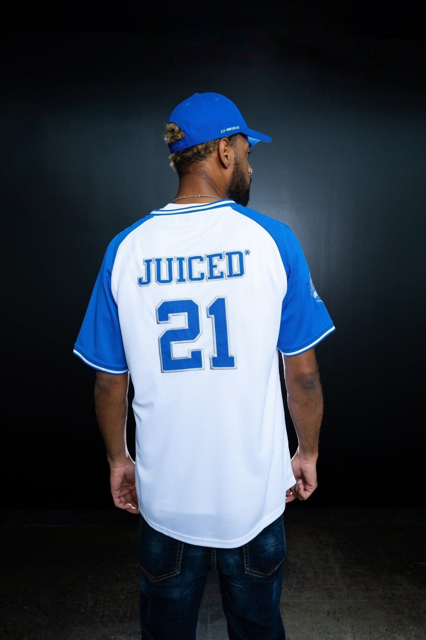 LA Champion Blue Baseball Jersey