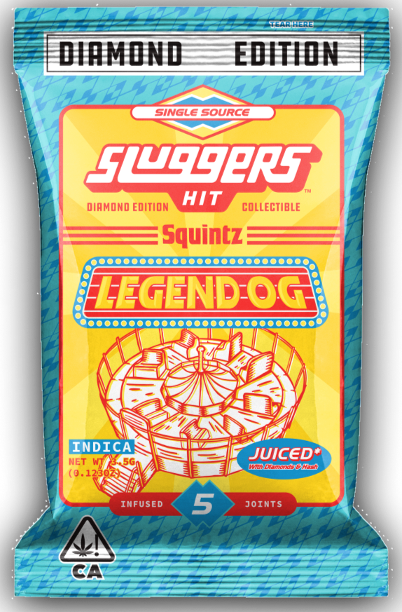 Juiced 5pk Diamond Edition LEGEND OG (Squintz x Chauncey Leopard Collab) Indica