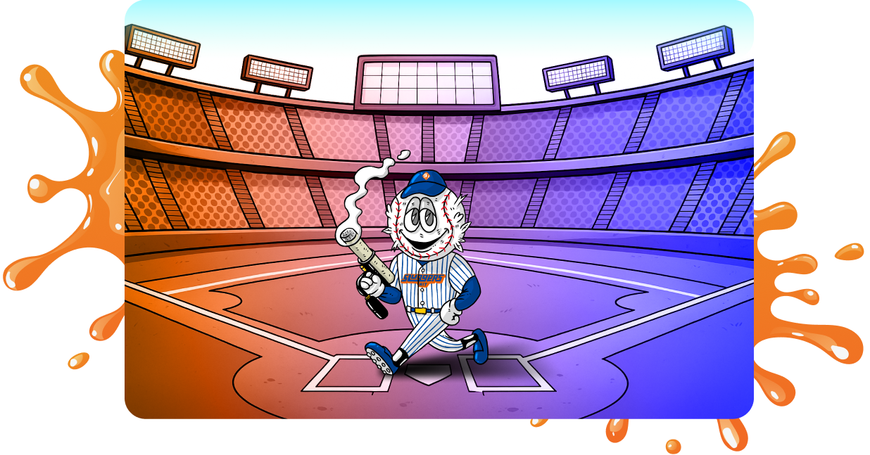 baseball rose
