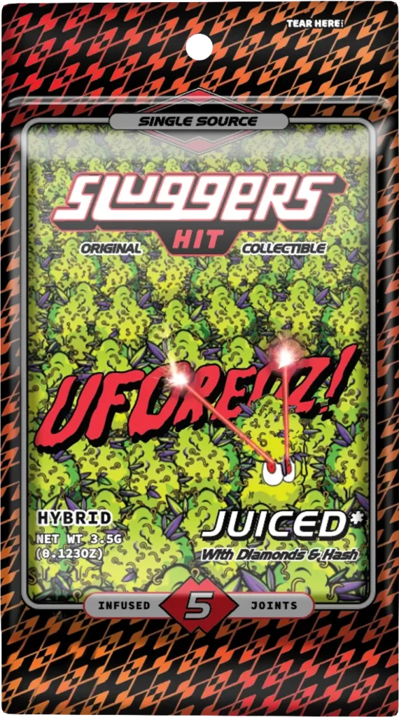 Sluggers Hit UFOreoz 5 Infused Joints