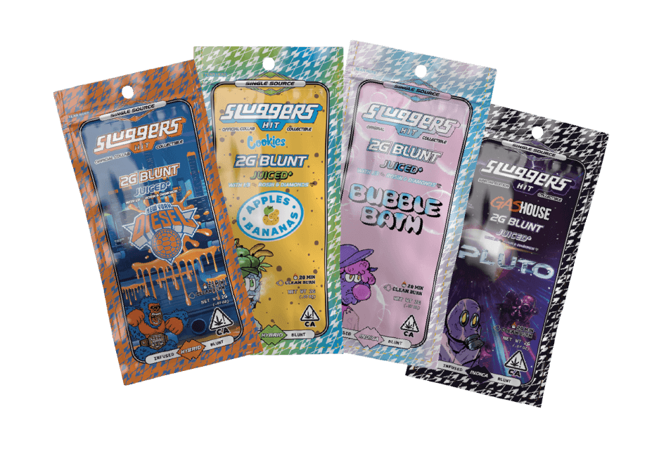Sluggers Hit Blunt packs
